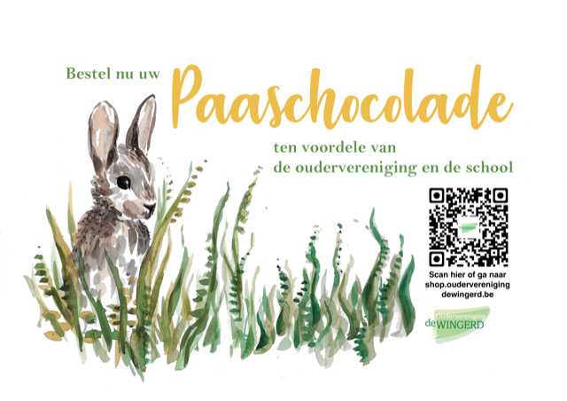 paas chocolade 2025 + QR