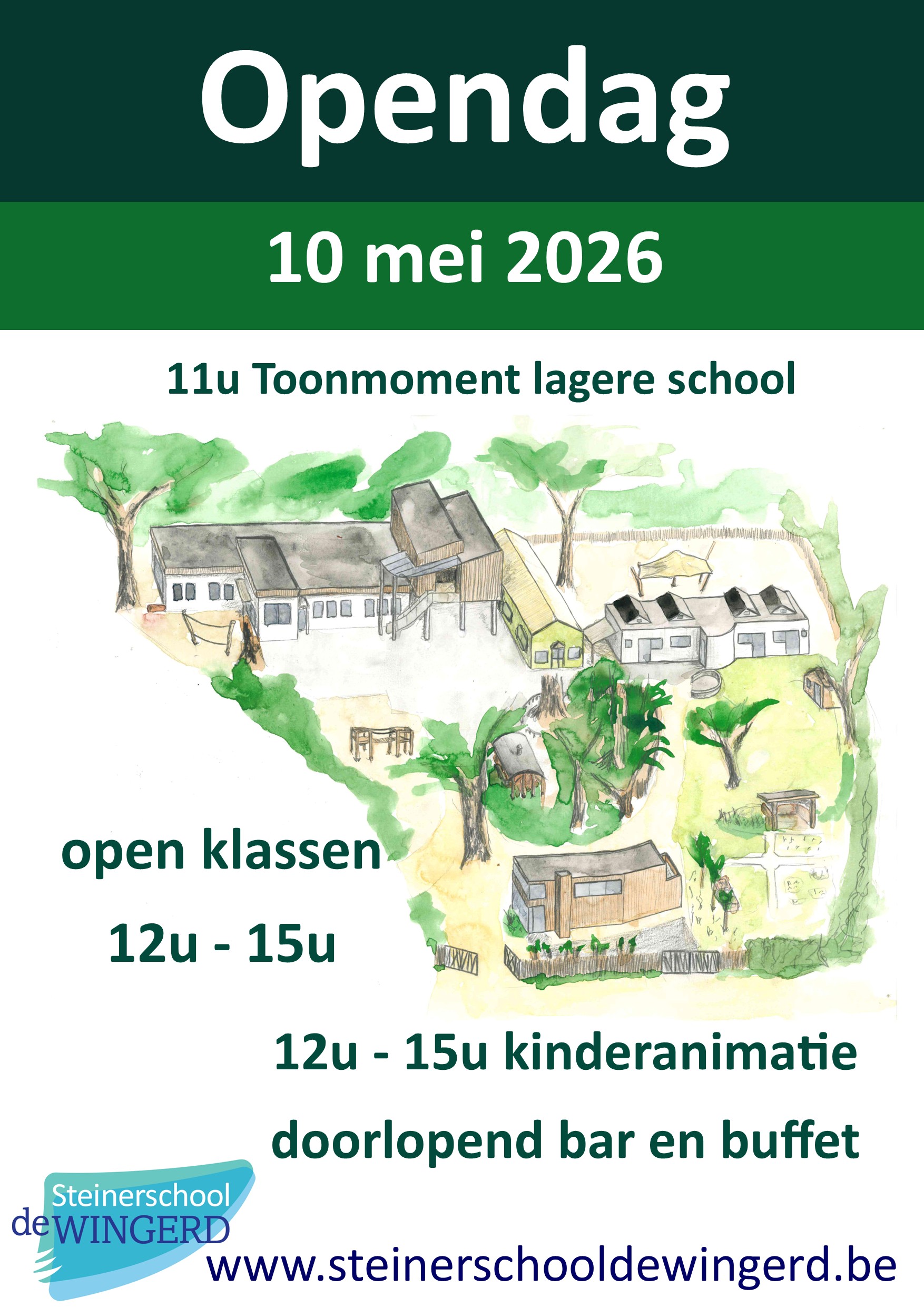 OPEN DAG DE WINGERD poster